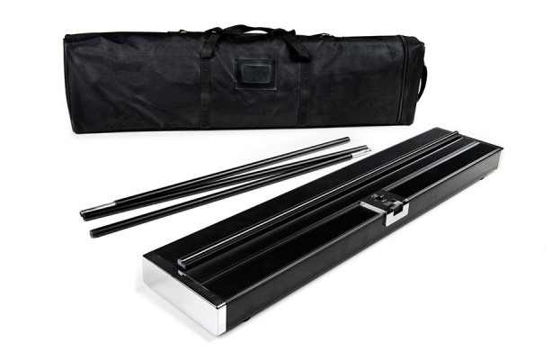 Roll-Up Black, sistema incl. stampa Roll-Up Black, sistema incl. stampa